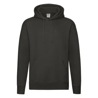 Fruit of the Loom Herren Premium Hoodie (Holzkohle)