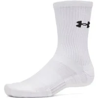 Under Armour® Sportsocken UA PERFORMANCE COTTON 3P CRW (3-Paar) für vielseitige Aktivitäten, weiches Material aus 100% Baumwolle