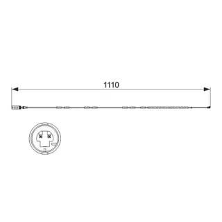 Bosch Warnkontakt f?r Bremsbel?ge BMW 1er E81 3er E90 1987473515