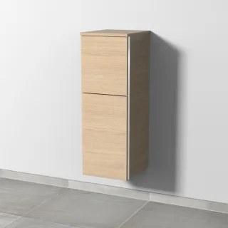 Sanipa 3way Mittelschrank mit 1 Tür und 1 Auszug, Eiche-Nordic, BR12448 BR12448