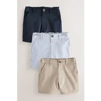 Next Chinoshorts Chino-Shorts, 2er Pack (3-tlg)