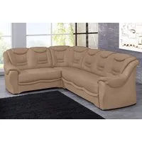 sit&more Ecksofa Bansin, L-Form, B: 265 cm, Bettfunktion optional, Federkern-Polsterung, Komfortable Sitzhöhe 46 cm, Liegefläche 148 x 198 cm bei Bettfunktion