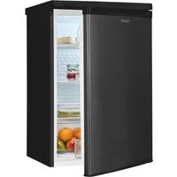 exquisit Kühlschrank KS16-V-040C inoxlook-az, 85 cm hoch, 55 cm breit, Helles LED-Licht für optimale Innenraumbeleuchtung