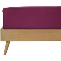 Schiesser Spannbettlaken Elli, Jersey-Elasthan, Gummizug: rundum, (1 Stück), für hohe Matratzen und Boxspringbetten, MADE IN GREEN by OEKO-TEX®