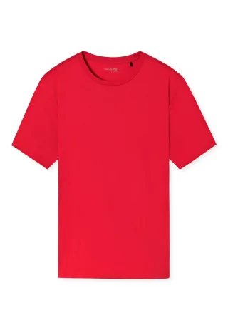 SCHIESSER - T-shirt Rundhals rot - Gr. - 50