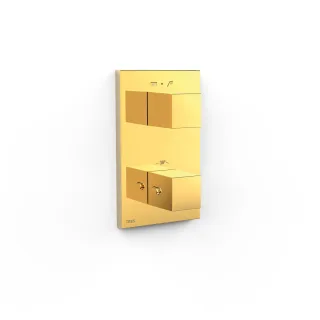 Tres Sichtbares Teil für 2 Wege Unterputzgehäuse Therm box , 00625001OR 00625001OR