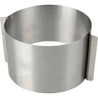 Dr. Oetker Küchenhelfer Tortenring Tortenring extra hoch 15 cm, verstellbar