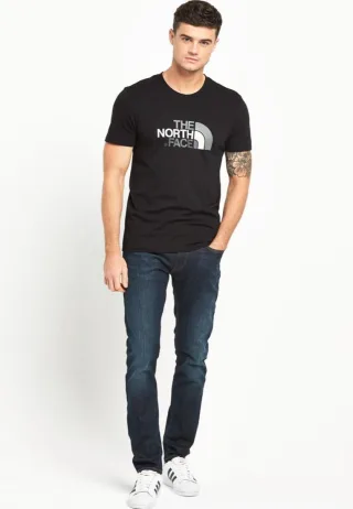 The North Face Mens T Shirt SS Easy Tee schwarz