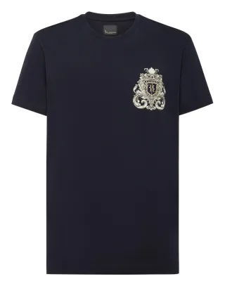 T-Shirt Rundhalsausschnitt Ss Crest Barock