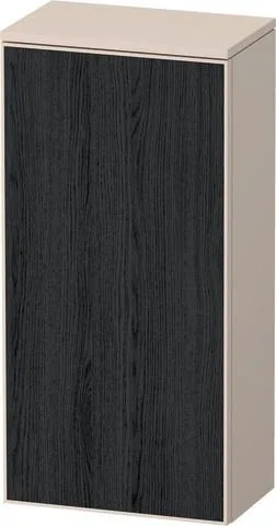 Duravit Zencha Halbhochschrank Eiche Schwarz & Taupe Matt & Supermatt 400x240x819 mm - ZE1350R168300 ZE1350R16830000