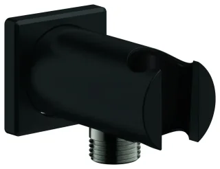 GROHE Wandanschlussbogen Rainshower, 26659 eckige Rosette matt black, 266592430 266592430