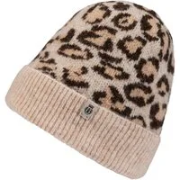 Roeckl Strickmütze COZY WILD MÜTZE Strickmütze mit Leoprint