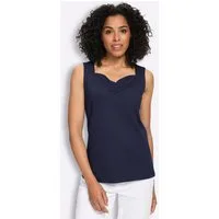 Sieh an! Shirttop Shirttop Ärmellos