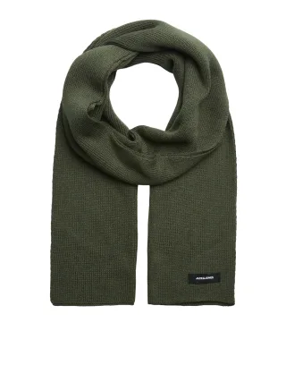 JACK&JONES - JACDNA KNIT SCARF NOOS Forest Night