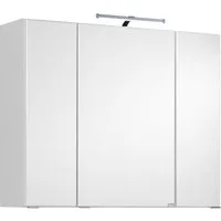 welltime Spiegelschrank Texas Breite 80 cm, mit LED-Aufbauleuchte