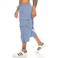 Kendindza Collection Cargobermudas Bermudas Herren Kurze Hose Herren 3/4 Hose Herren Cargo Taschen Abnehmbare Beine kurze Hose Herren Cargoshorts Herren Sommer