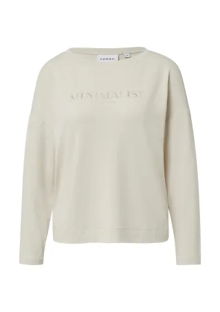 comma - T-Shirt beige - Gr. - 34