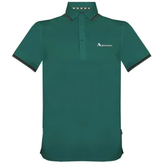 Aquascutum Markenlogo Grünes Poloshirt