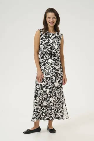 Rock Regular fit Black / Light Beige Flower black multi
