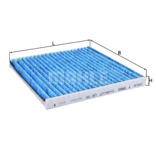 Mahle Aktivkohle-Innenraumfilter Suzuki Toyota LAO109