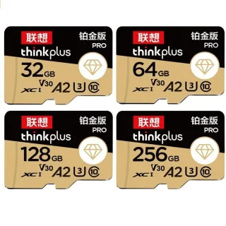 Lenovo Thinkplus U3 A2 C10 Platinum TF Card 32GB/64GB/128GB/256GB High Speed Mini SD Card Flash Memory Card for Smartpho