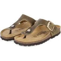 Palado Palado PALA-251-780494-02 Damen Rauleder green Pantolette