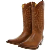 Sendra Boots PICO WEST Braun Cowboystiefel Rahmengenähter Herren Westernstiefel