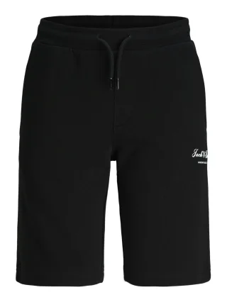 JACK&JONES - JPSTGORDON ARCHIVE SWEAT SHORTS MID JNR Black - Gr. - 152