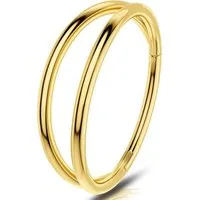 OUFER Nasenpiercing 20G 0.8mm Nasenpiercing Chirurgenstahl Helix Nose Ring silber Gold 8mm