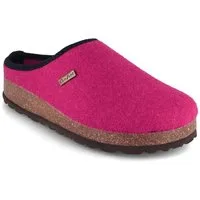 Tuffeln Filz-Pantoffeln Komfort Damen Clogs mit Kork-Fußbett Hausschuh vegan aus 100% Tuf-Felt