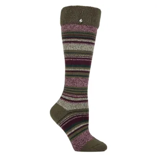 Damen Thermo Langschaftgummistiefelsocken mit weichem Futter