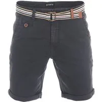 riverso Chinoshorts Herren Shorts RIVKlaas Regular Fit Bermudashorts mit Gürtel