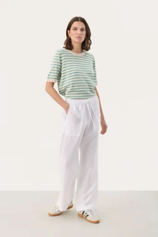 Casual Hose Casual fit Bright White