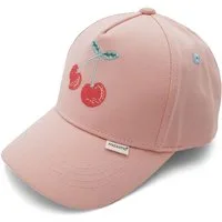 MAXIMO Baseball Cap KIDS GIRL-Cap, Kirschen Stickerei, Klettverschluß (1-St)