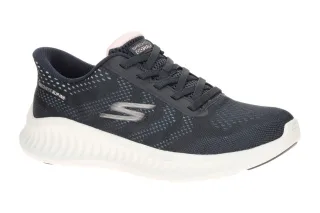 Skechers GO WALK NOW 125643 NVW dunkel-blau - sportliche Slipper f?r Damen