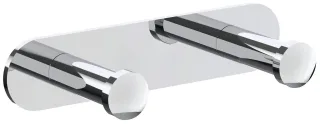 Neuesbad DOUBLE Haken ON SLAT, Chrom NB1DEADJ012L1
