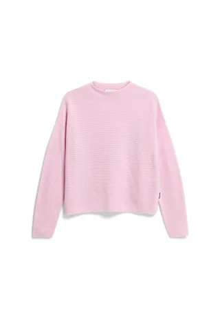Armedangels - MERINAA LINKS LINKS SWEATER pink mist - Gr. - M