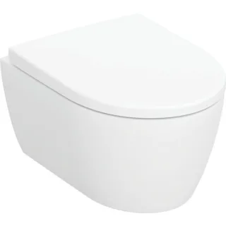 Geberit iCon Set Wand-WC mit WC-Sitz, Rimfree 502381JT1