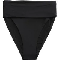 Next Highwaist-Bikini-Hose Hochbund-Bikinislip mit Rollbund und hohen Bein (1-St)