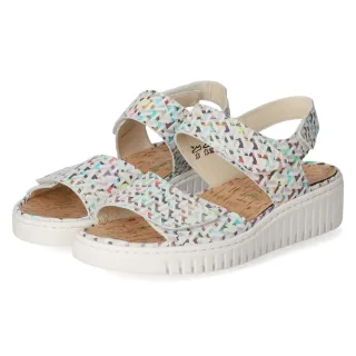 Waldläufer Sandalen WILLOW - Gr. 38 - Mehrfarbig - Leder