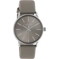 OOZOO Quarzuhr Damenuhr C10722 Armbanduhr Braun Lederband 36 mm
