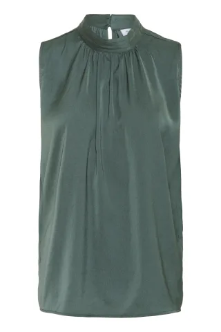 Saint Tropez Blusentop "AileenSZ Top" aus Satin