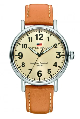 River Woods Sacramento Braun Herren Armbanduhr RW420017