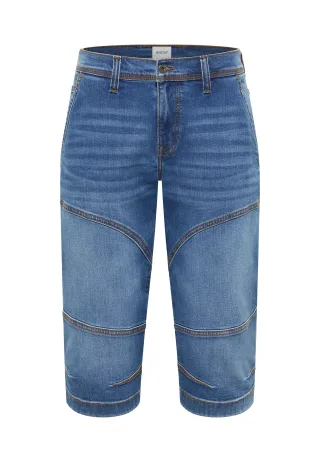 Mustang Jeans - Style Fremont Shorts Denim Blue - Gr. - 35