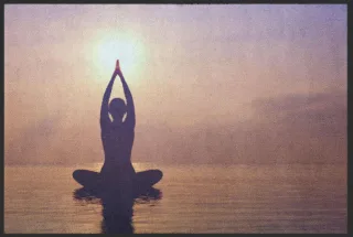Fussmatte Yoga 6217 | Größe: 60 cm x 45 cm
