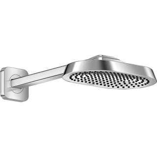 hansgrohe Axor ShowerSphere Kopfbrause 39770000 250x160mm, mit Brausearm, 1jet, 6 l/min, chrom