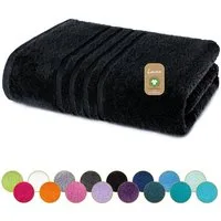 Lavea Badetuch Bali Duschtuch 100x150 cm Duschtuch 70x140 cm, Weiches Bio-Baumwollfrottee (1-St), Handtuch, GOTS-zertifiziert, extra saugstark mit 500g/m²