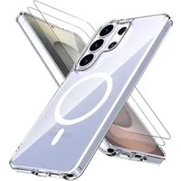 MSM Handyhülle Hülle + 2X Schutzglas für Samsung Galaxy S26 Ultra Panzerfolie MagSafe
