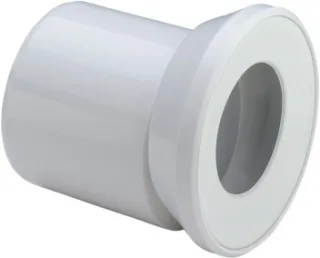 Viega WC Anschlussstutzen 3815.1 in 155mm Kunststoff weiss 103231