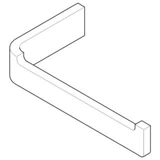 Dornbracht Stange Papierhalter - chr 081771555-00 chrom